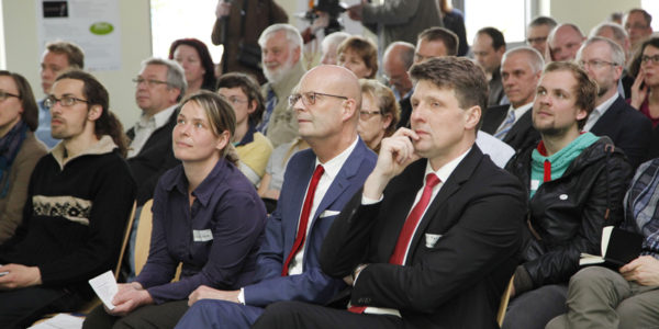 2. Zukunftswerkstatt – Jana Kirsch (SPI), Dr. Bernd Wiegand (OB/Stadt Halle), Prof. Dr. Ralf Wehrspohn (Fraunhofer IMWS)